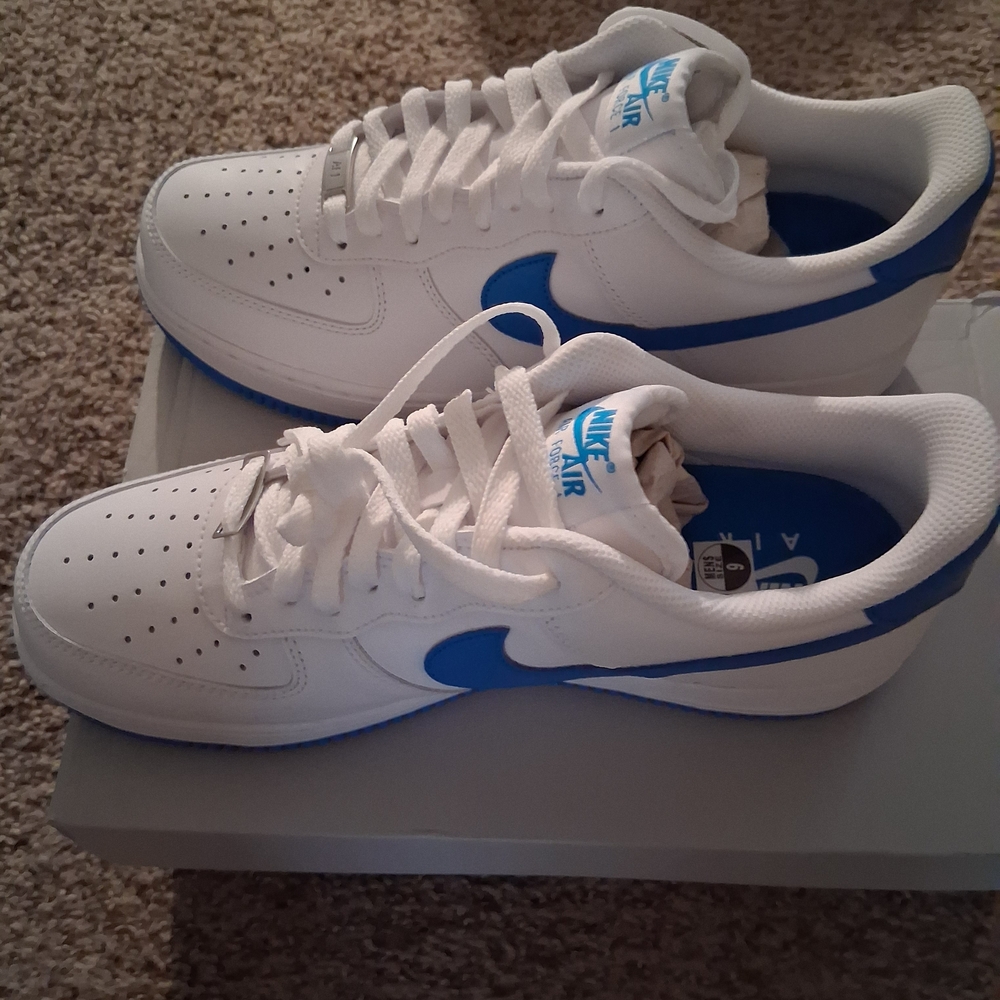 Nike Air Force 1 '07 – White / Photo Blue (FJ4146-103) - Picture 2 of 11